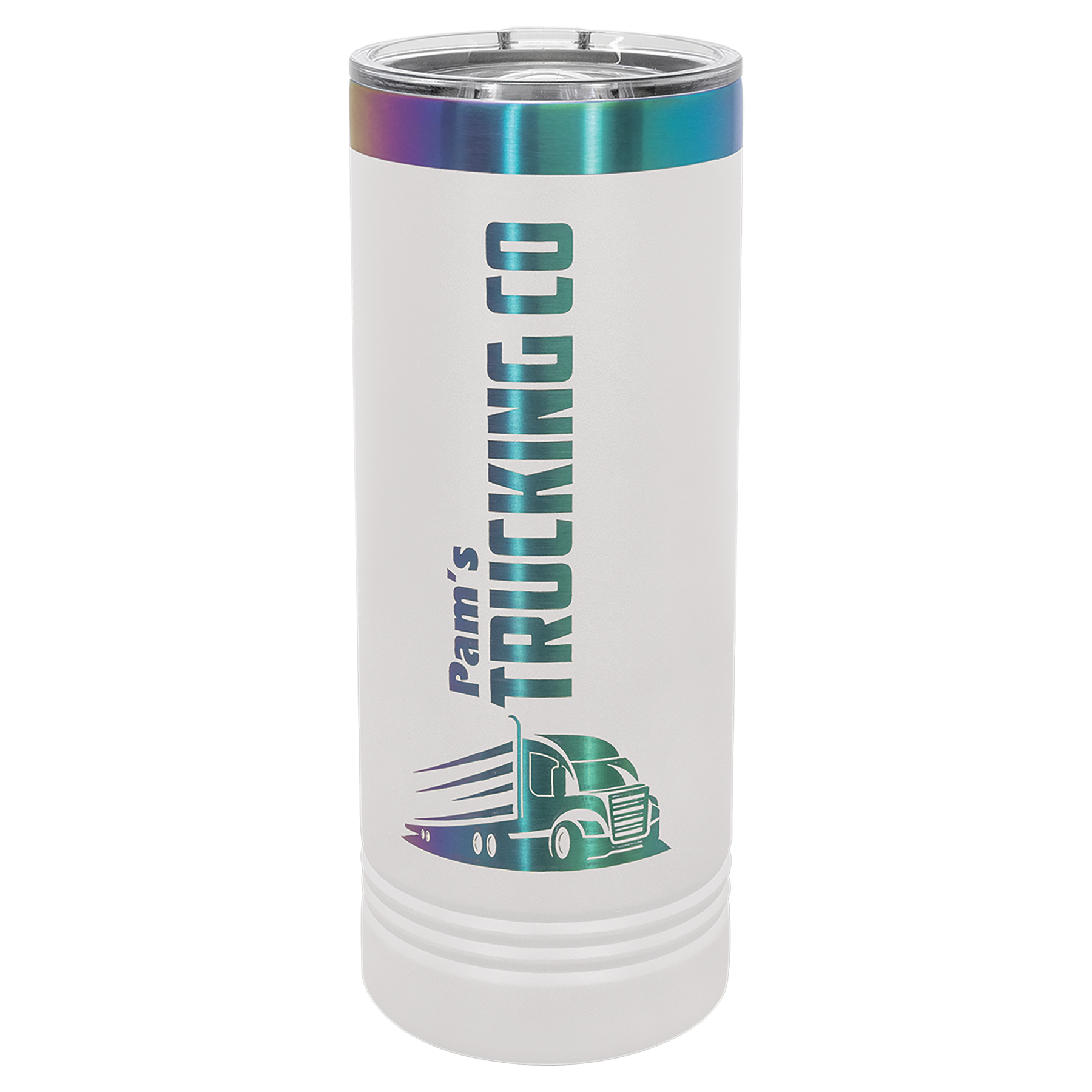 22 oz. Stainless Steel Skinny Tumbler with Slider Lid