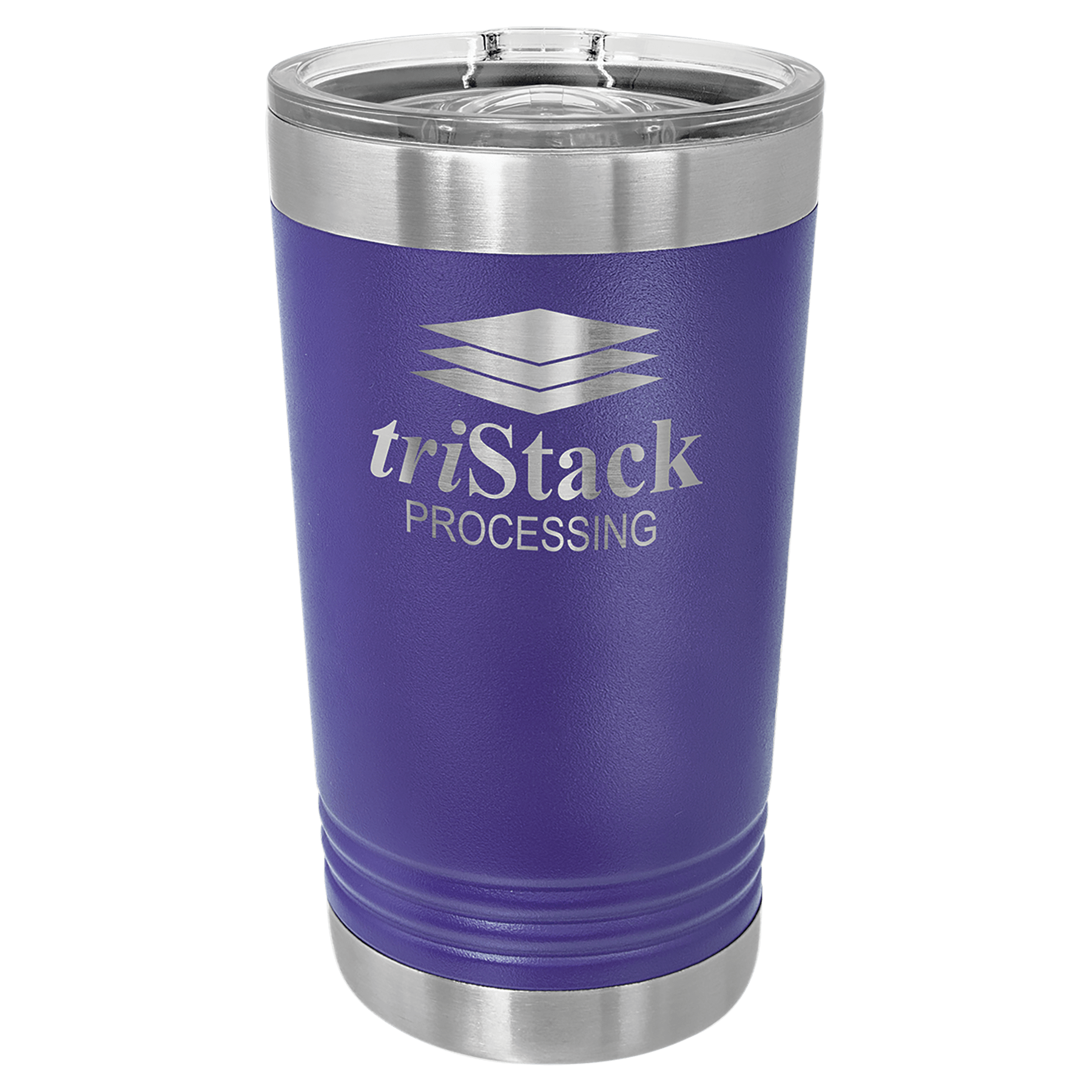 16 oz. Stainless Steel Pint with Slider Lid