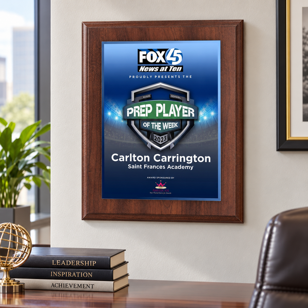 Custom Full-Color Plaque