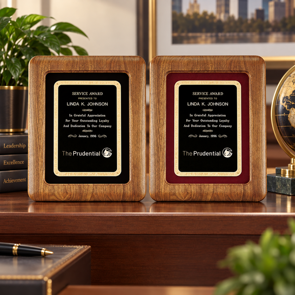American Walnut Frame Plaque