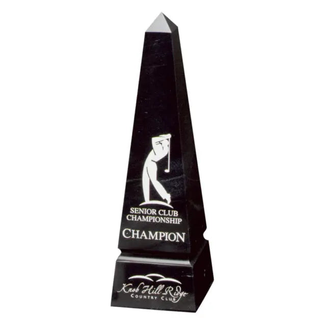 Black Marble Obelisk
