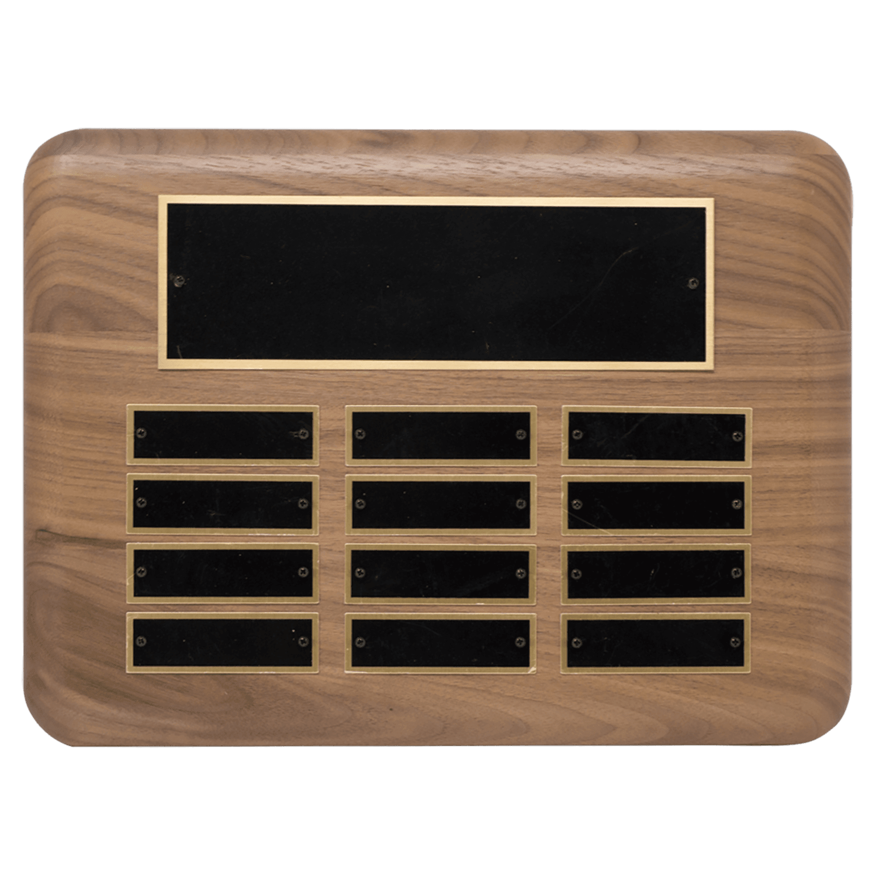 American Perpetual Plaque Black Brass Plates