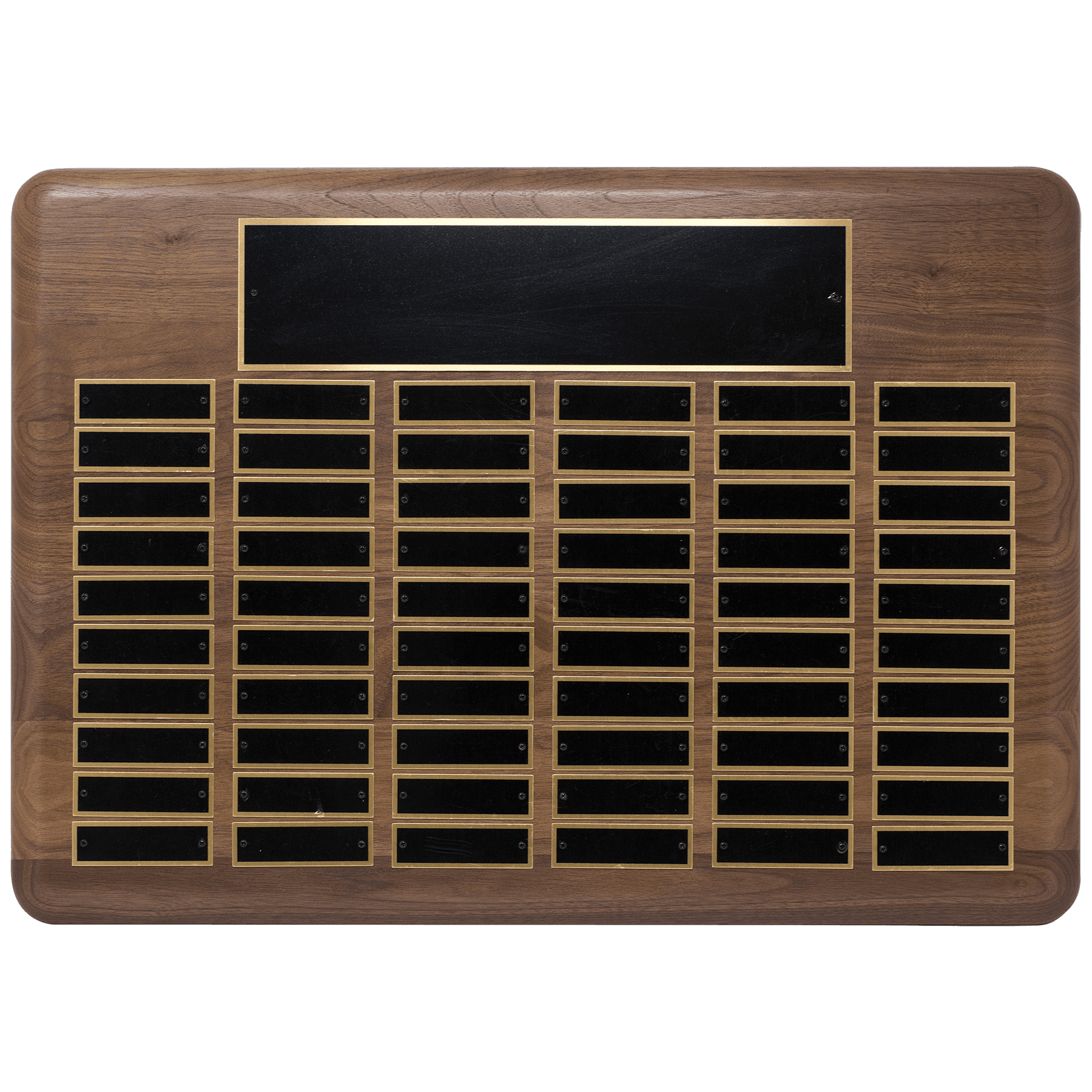 American Perpetual Plaque Black Brass Plates