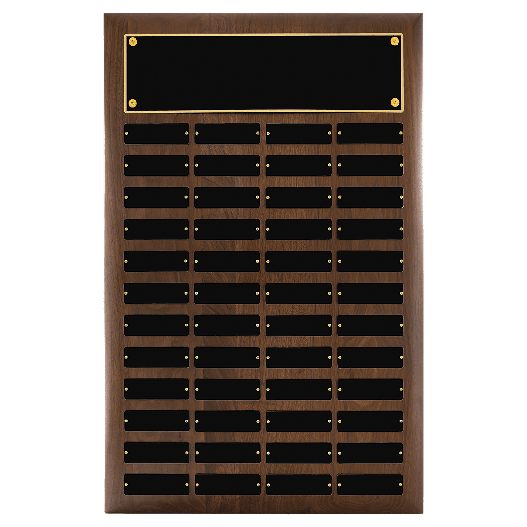 American Walnut Perpetual Plaque
