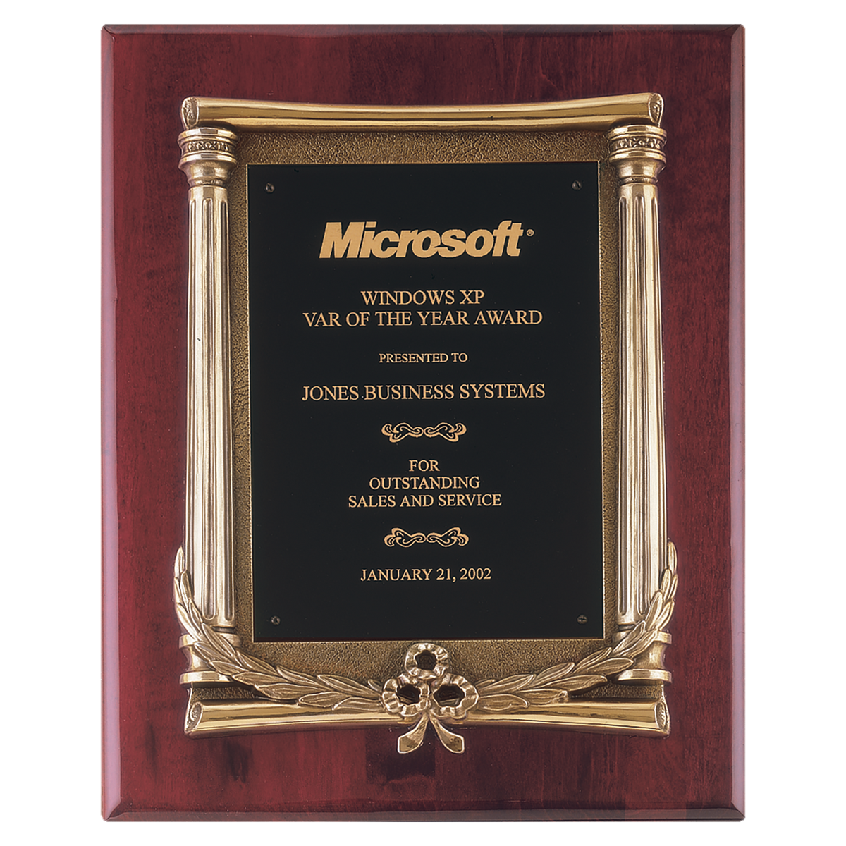 Antique Bronze Casting Plaque