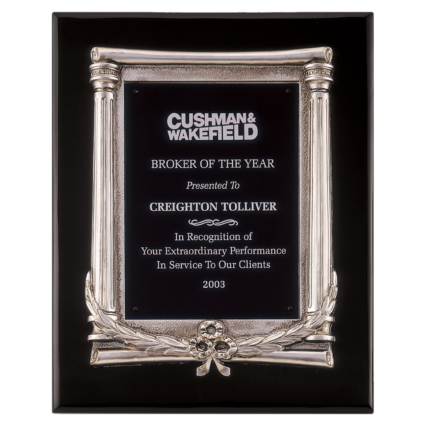 Antique Bronze Casting Plaque