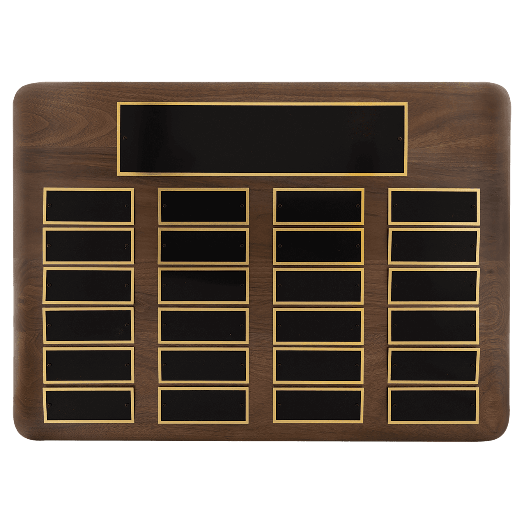 American Walnut Perpetual Plaque Airflyte Series