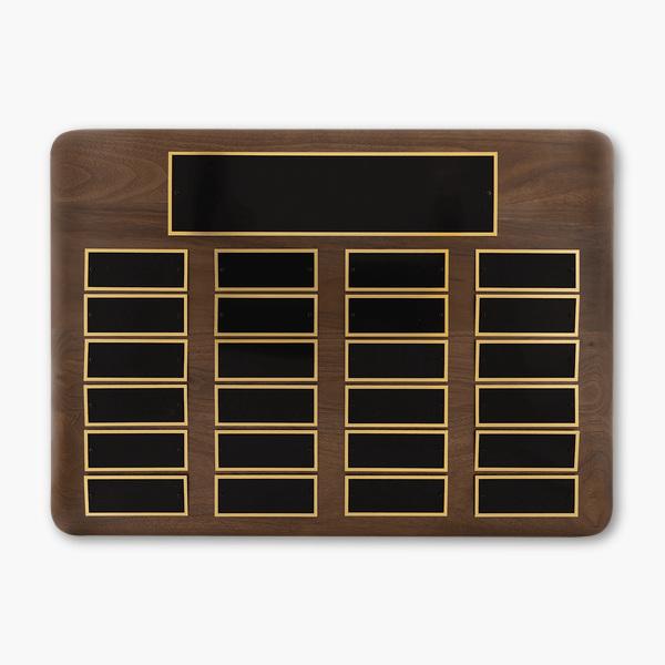 American Walnut Airflyte Perpetual Plaque