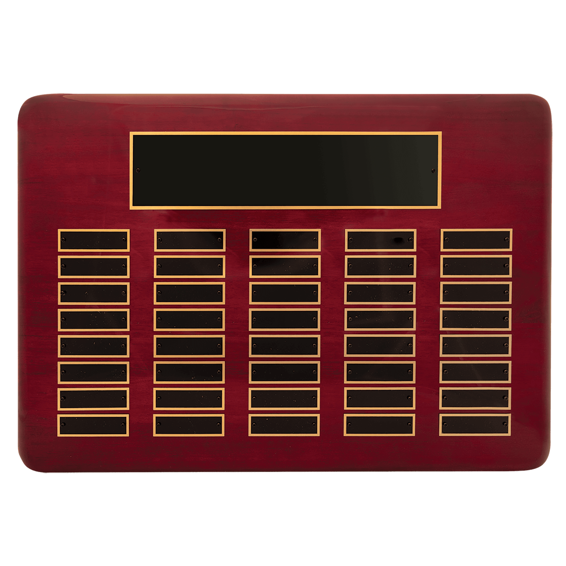 American Perpetual Plaque Black Brass Plates