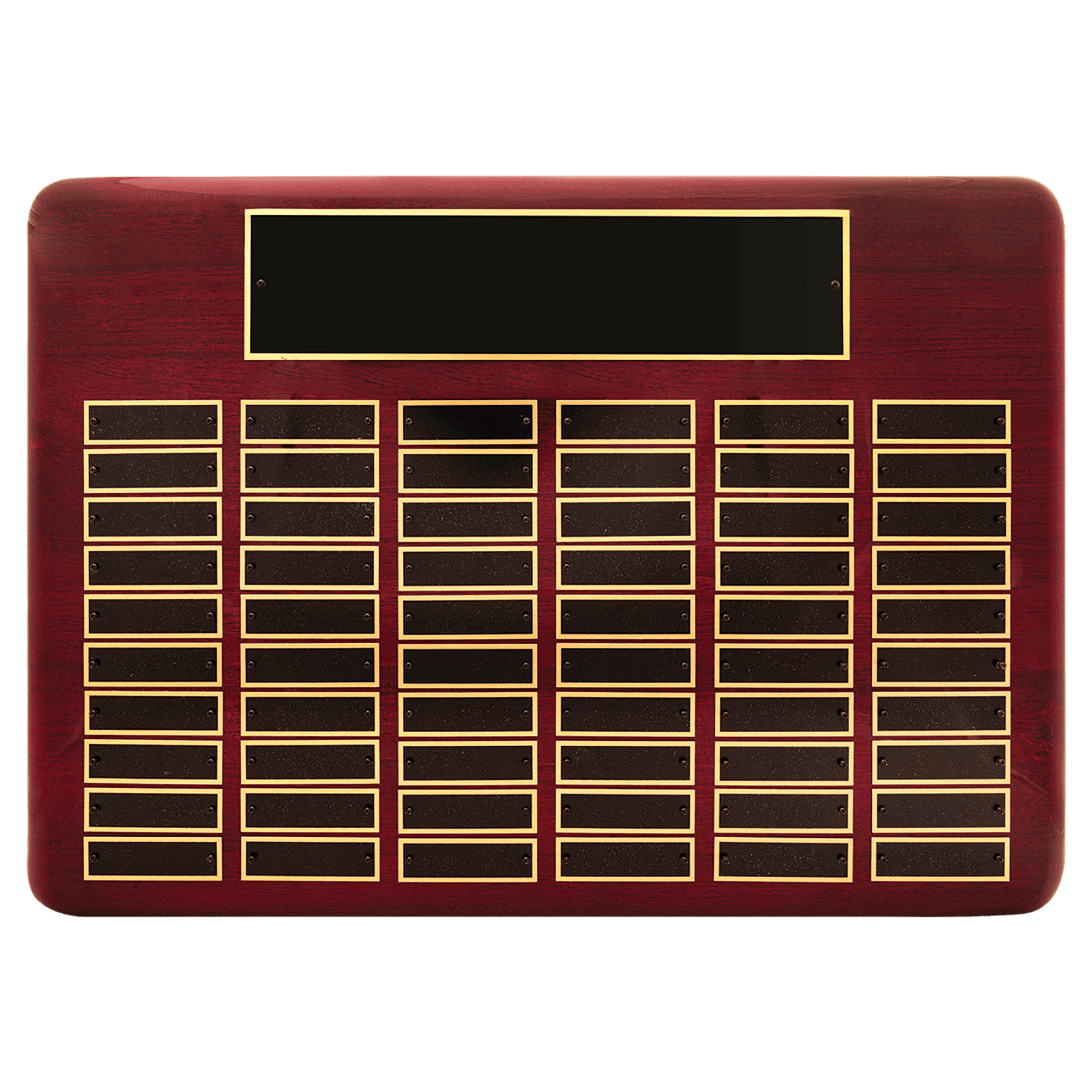 American Perpetual Plaque Black Brass Plates