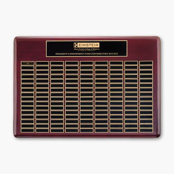 American Perpetual Plaque Black Brass Plates