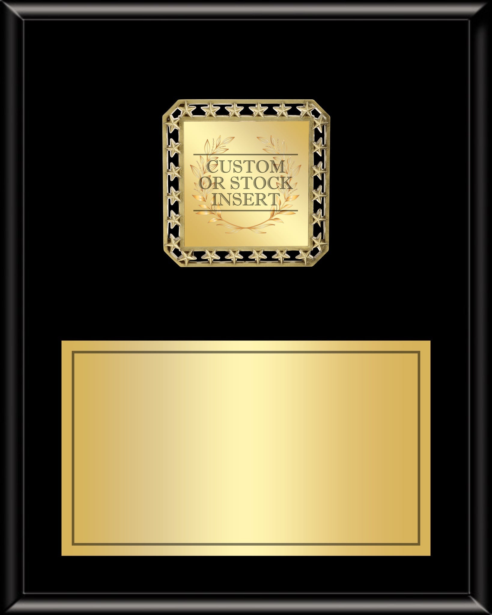 Square Star Medallion Plaque