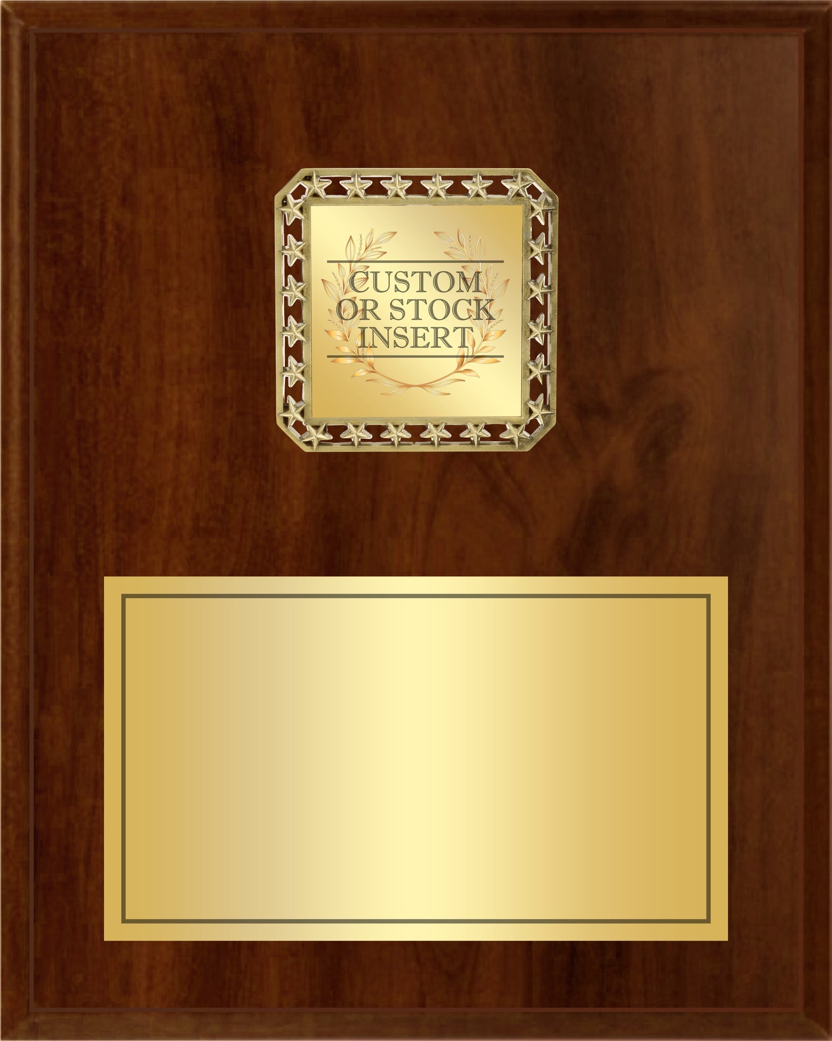 Square Star Medallion Plaque