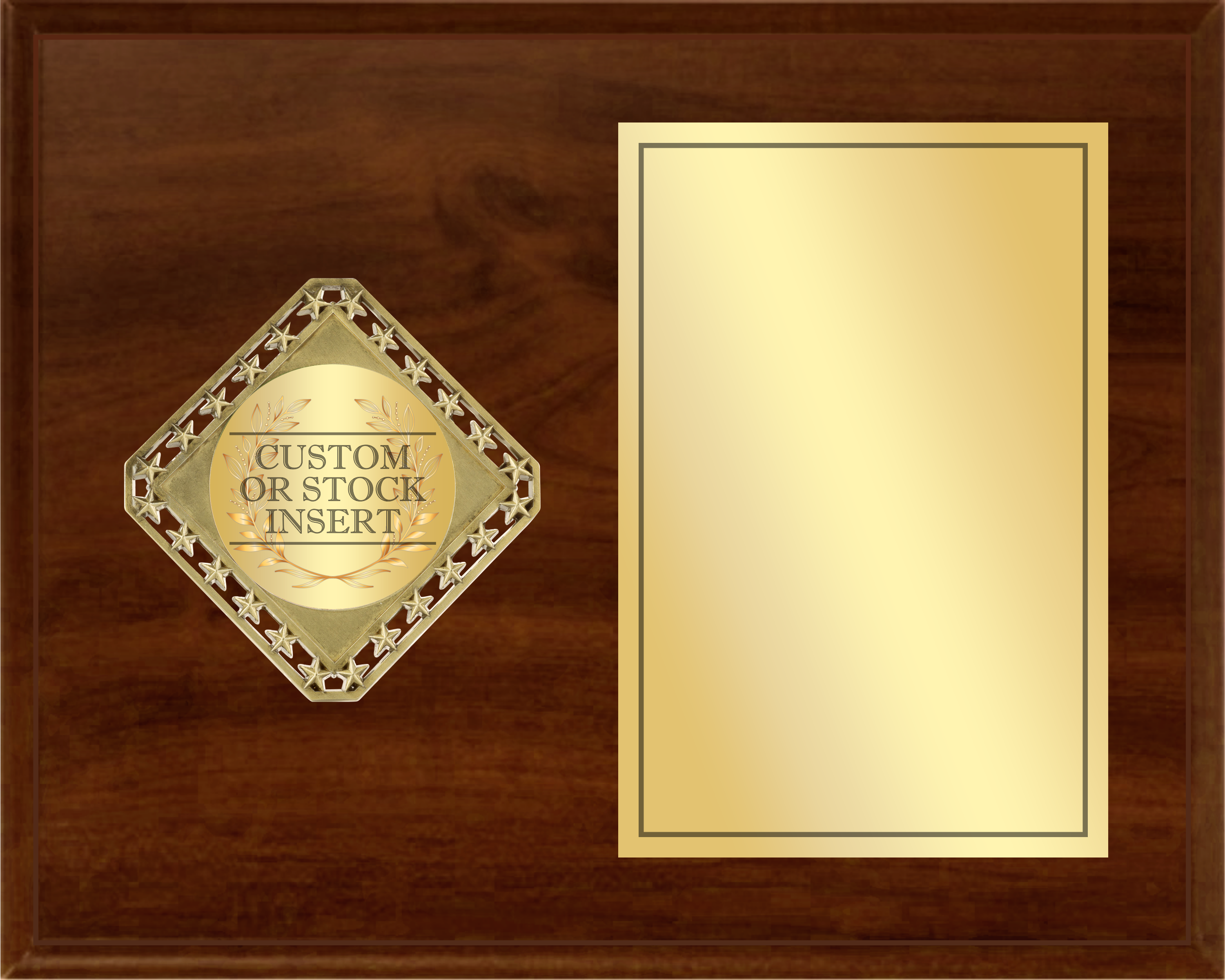 Diamond Plaque Series - Horizontal Plaque