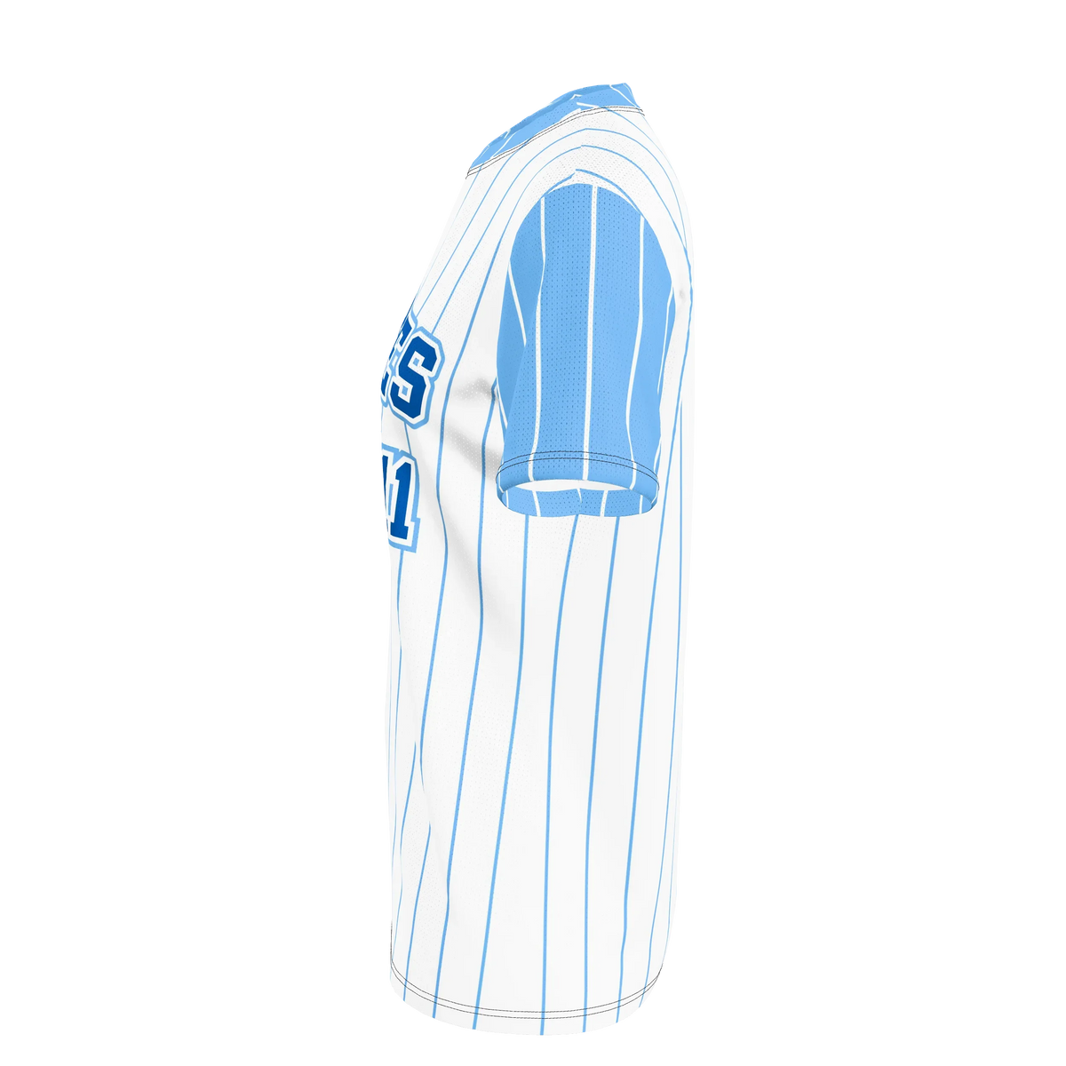 Custom Sublimated Women's Short Sleeve Crew Neck T-Shirt — softball supplier alternate view 3