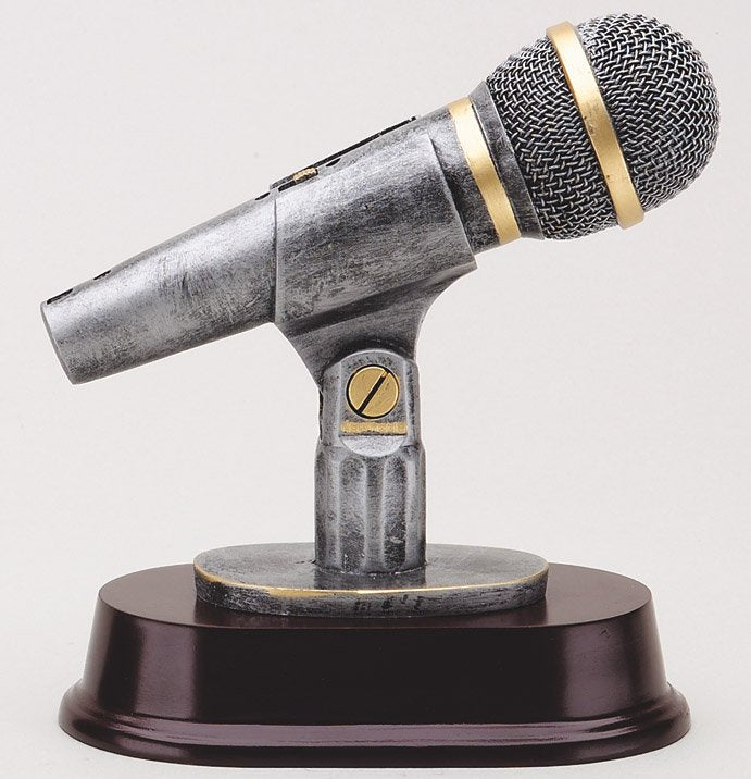 Silver Microphone