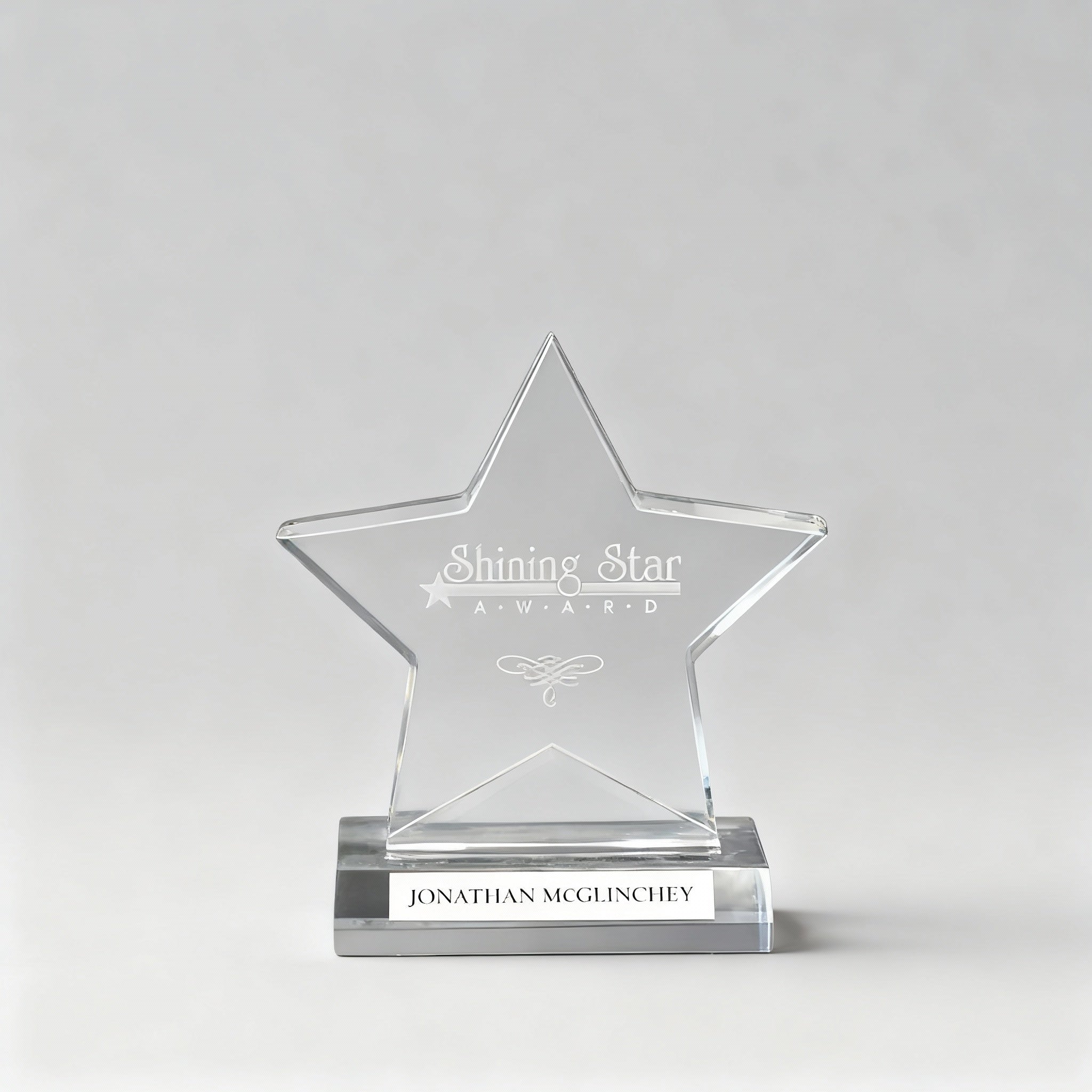 Acrylic Star On Base