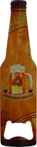 Bottle Shaped Stainless Steel Bottle Opener