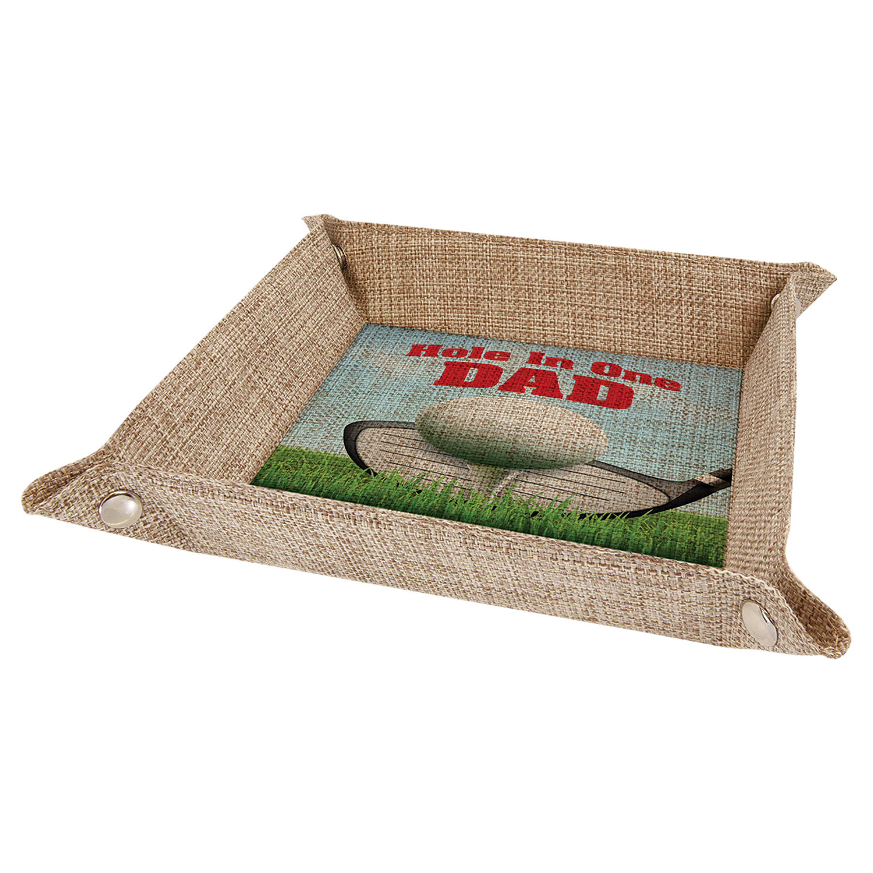 Leatherette Folding Trays