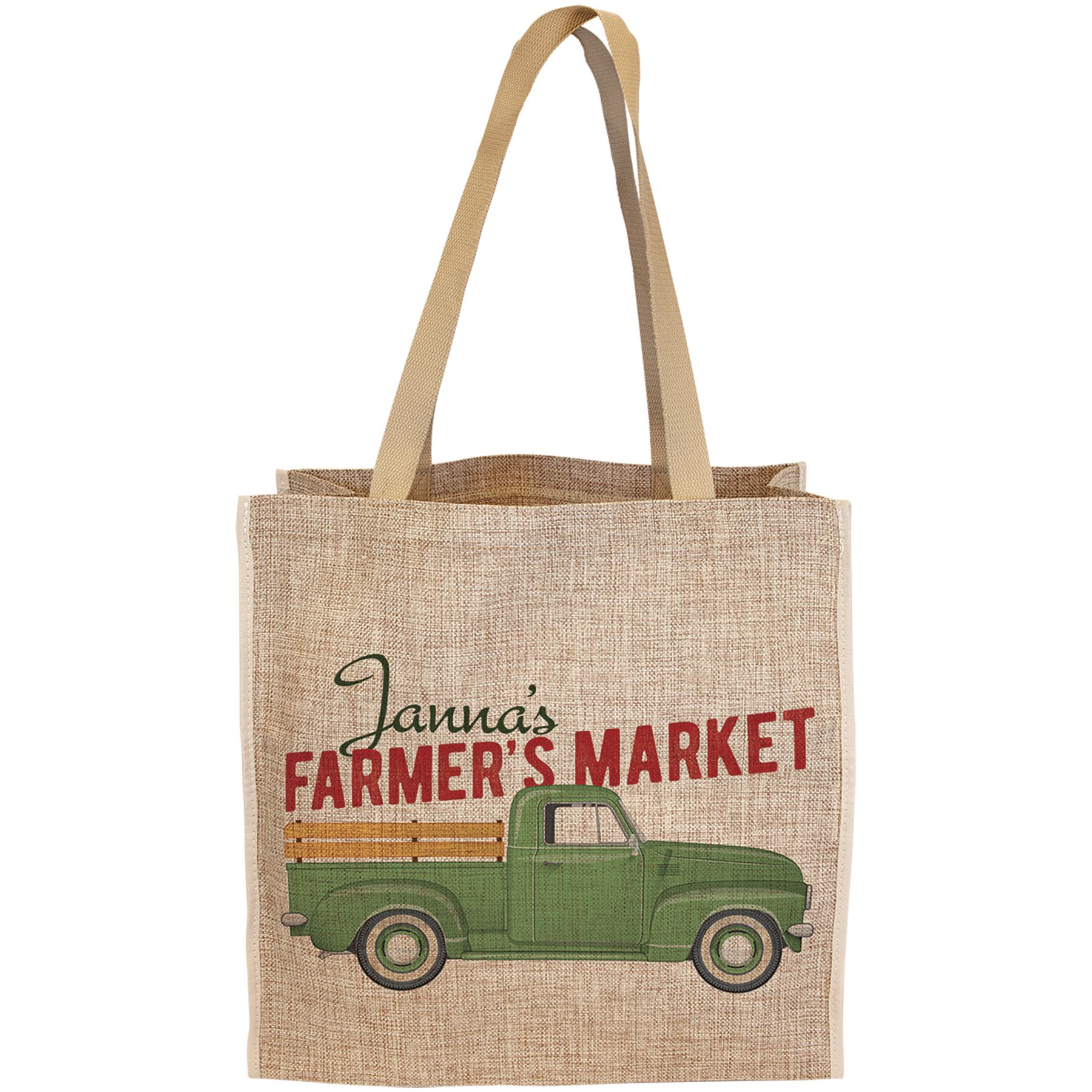 Full Color Gift Bag - Burlap