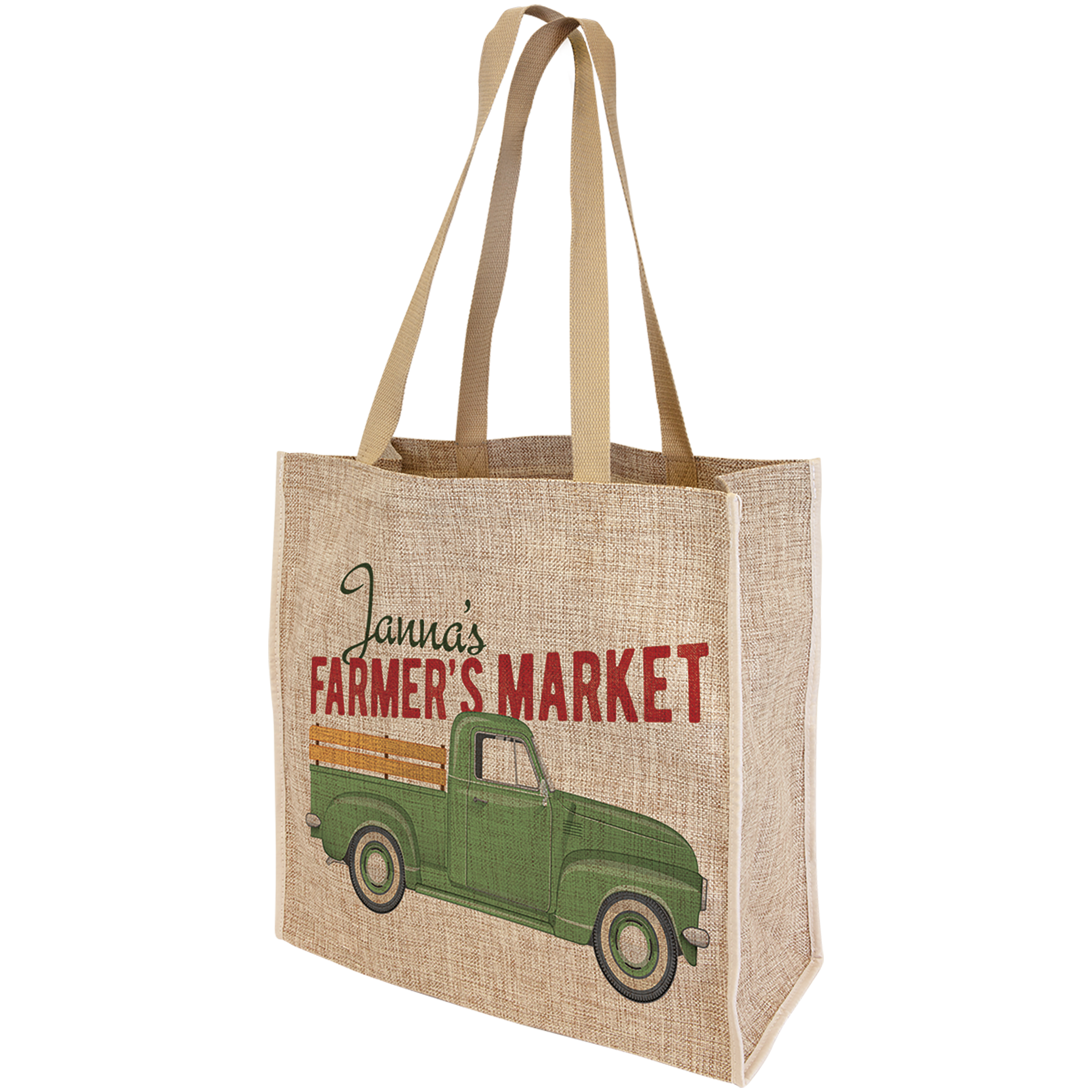 Full Color Gift Bag - Burlap