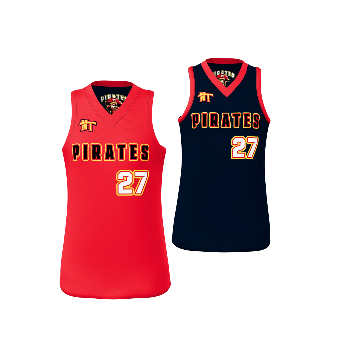 Custom Sublimated Women's & Girls' Single-Ply Reversible Sleeveless V-Neck Softball Jersey — supplier view 1