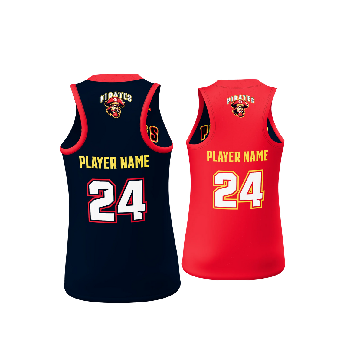 Custom Sublimated Women's & Girls' Single-Ply Reversible Sleeveless V-Neck Softball Jersey — supplier view 4