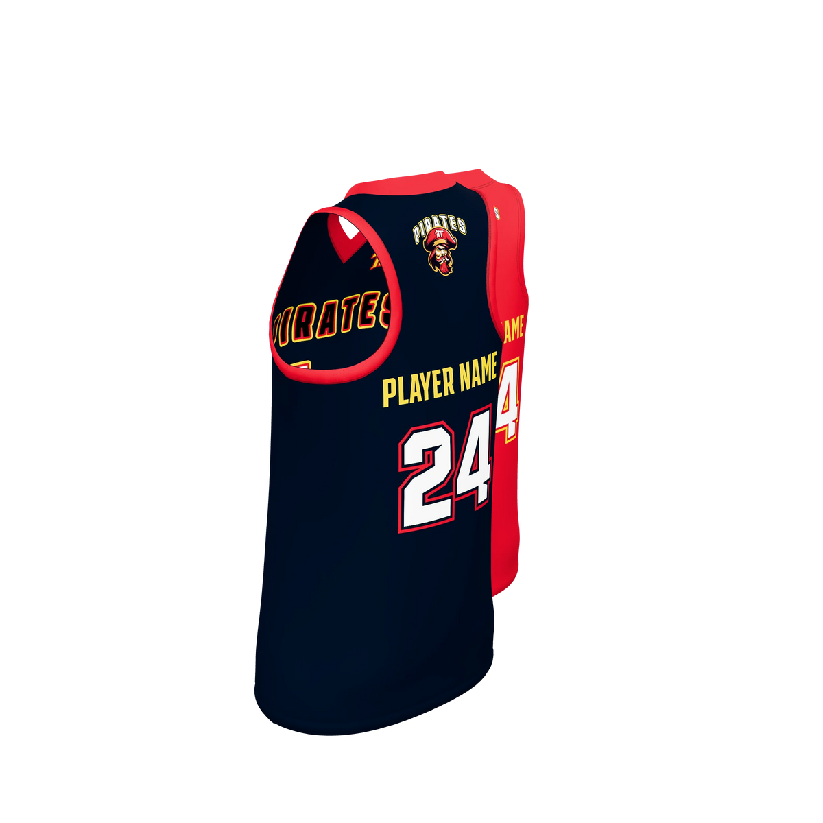Custom Sublimated Women's & Girls' Single-Ply Reversible Sleeveless V-Neck Softball Jersey — supplier view 5