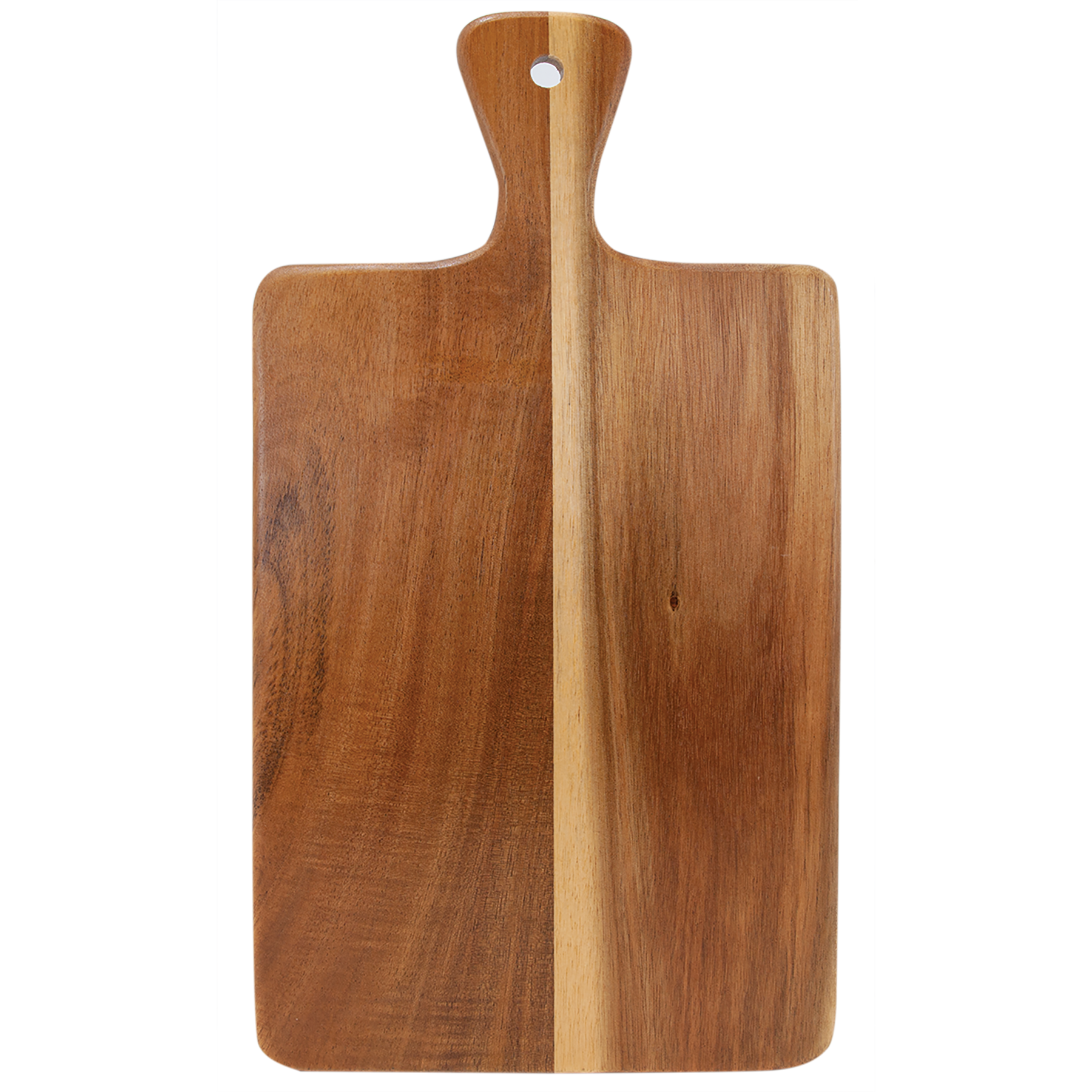Paddle Shaped Cutting Board -Acacia Wood/Slate
