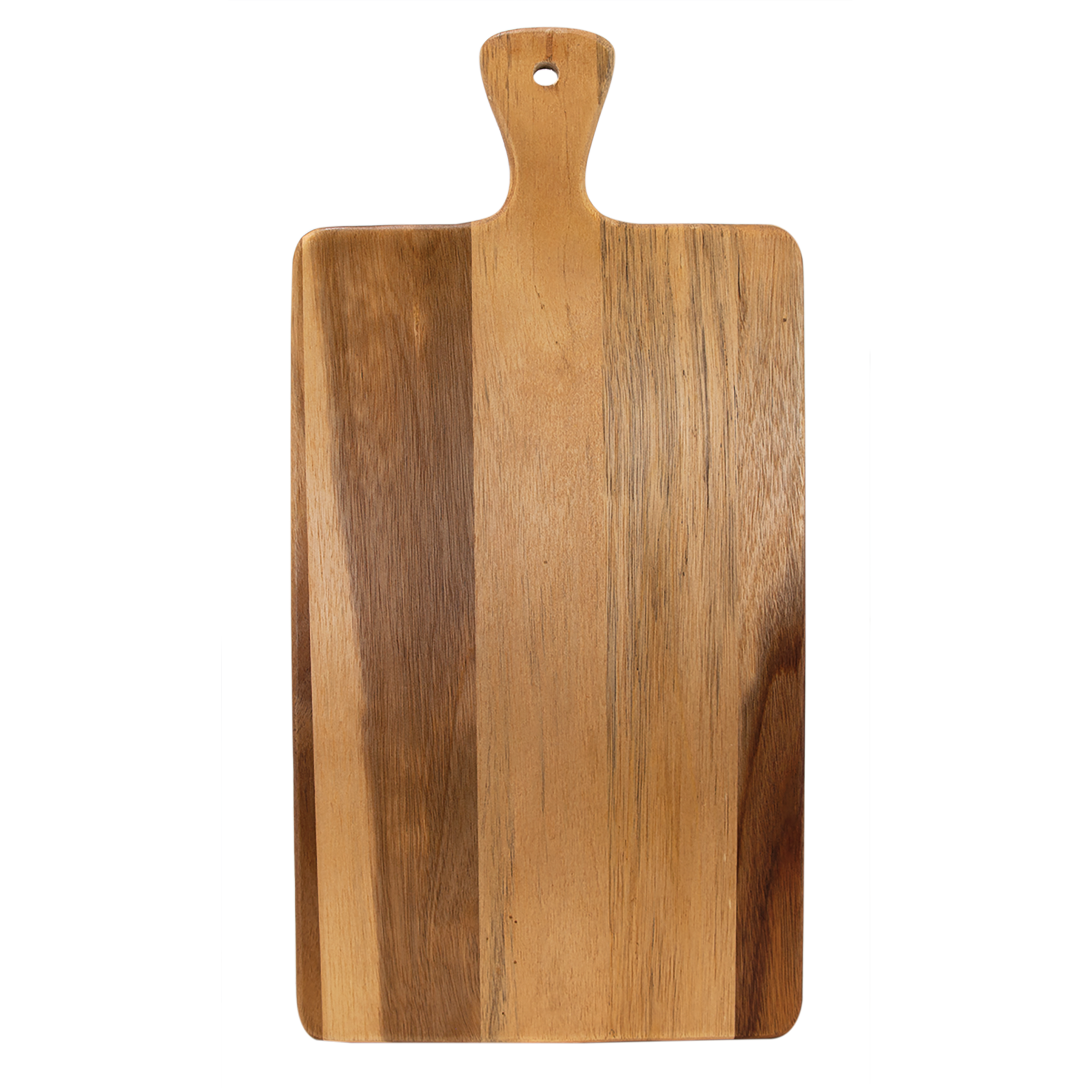 Paddle Shaped Cutting Board -Acacia Wood/Slate