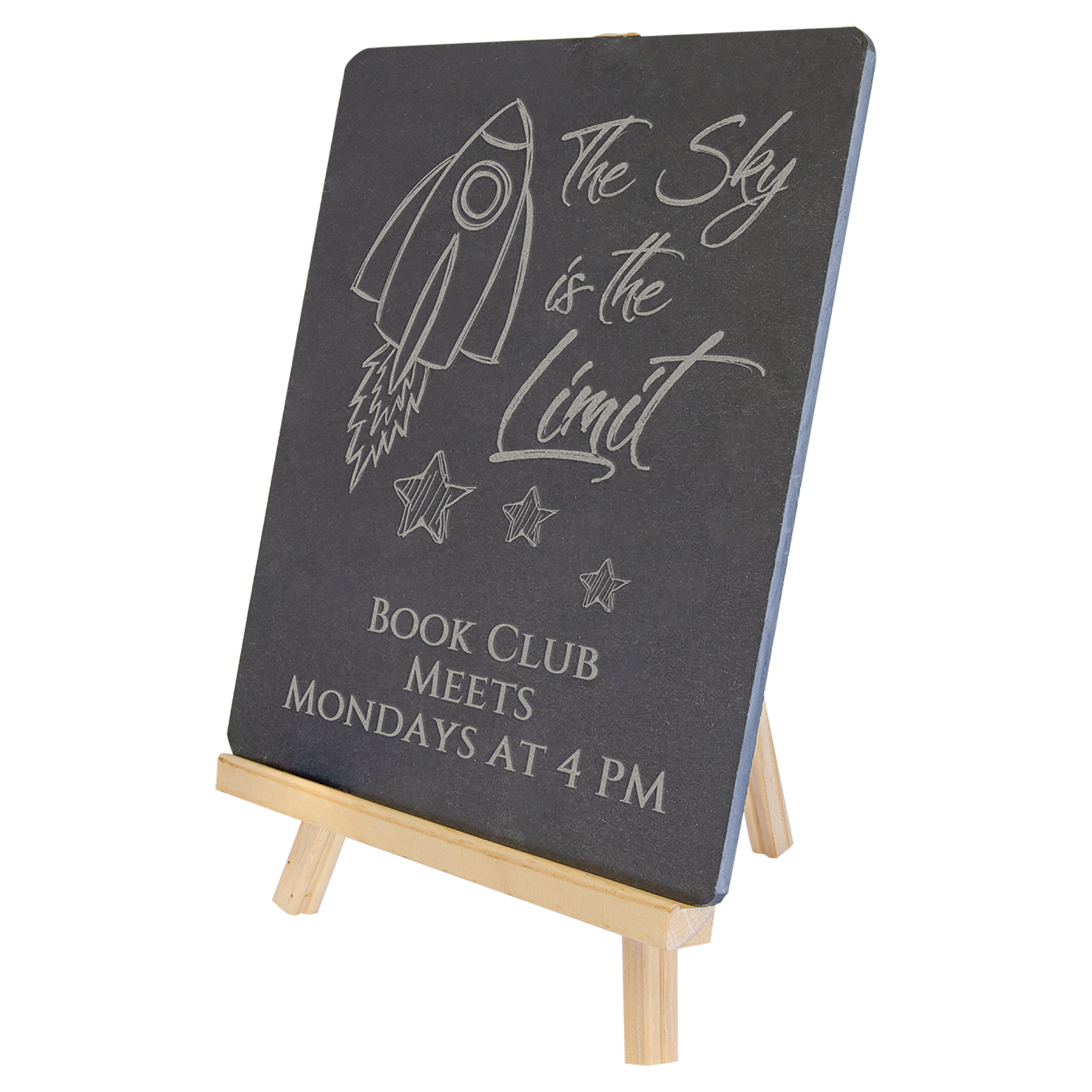 Wood/Slate Easel