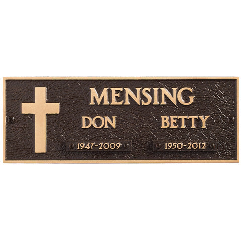 Traditional Bronze and Aluminum Plaques