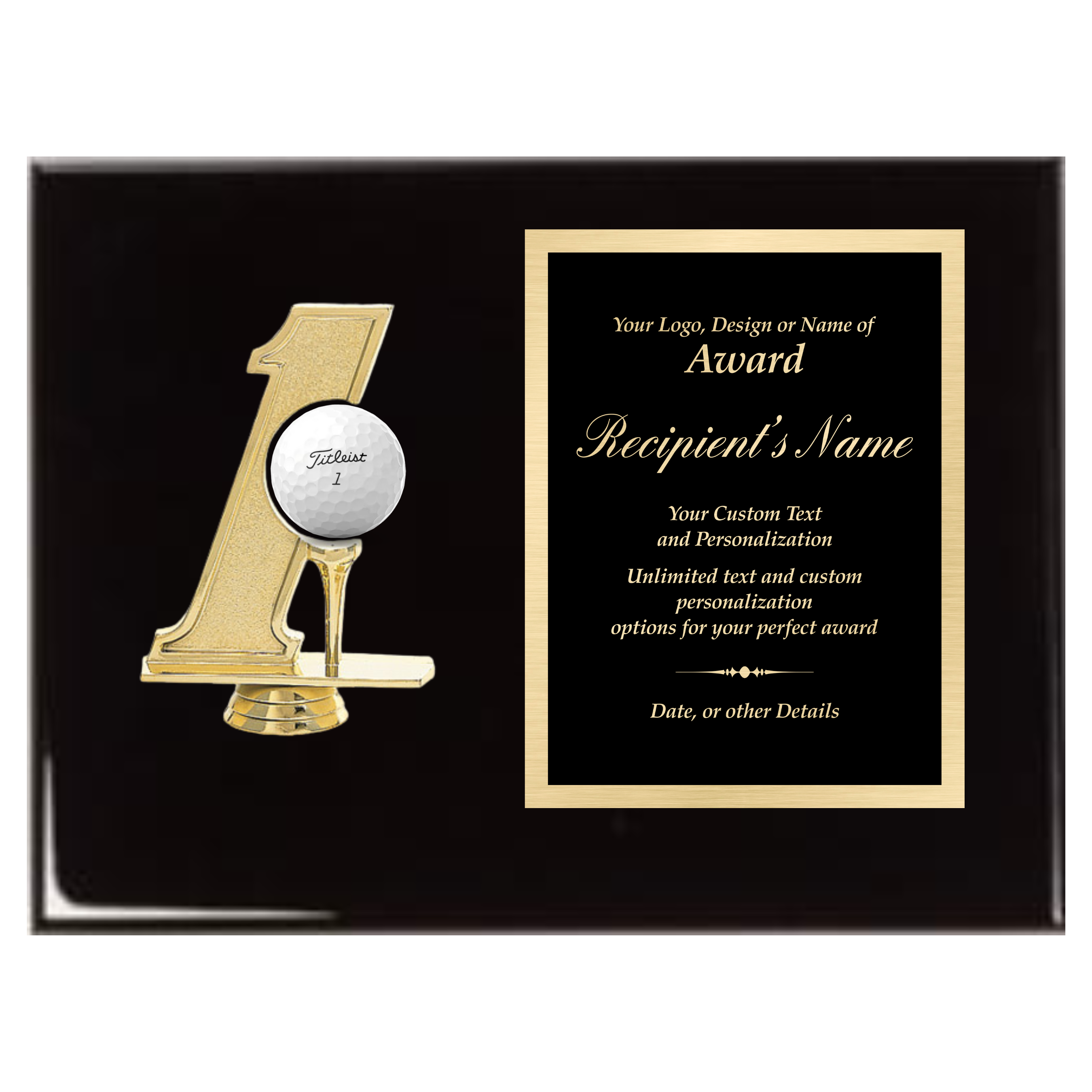 Hole in 1 Plaque