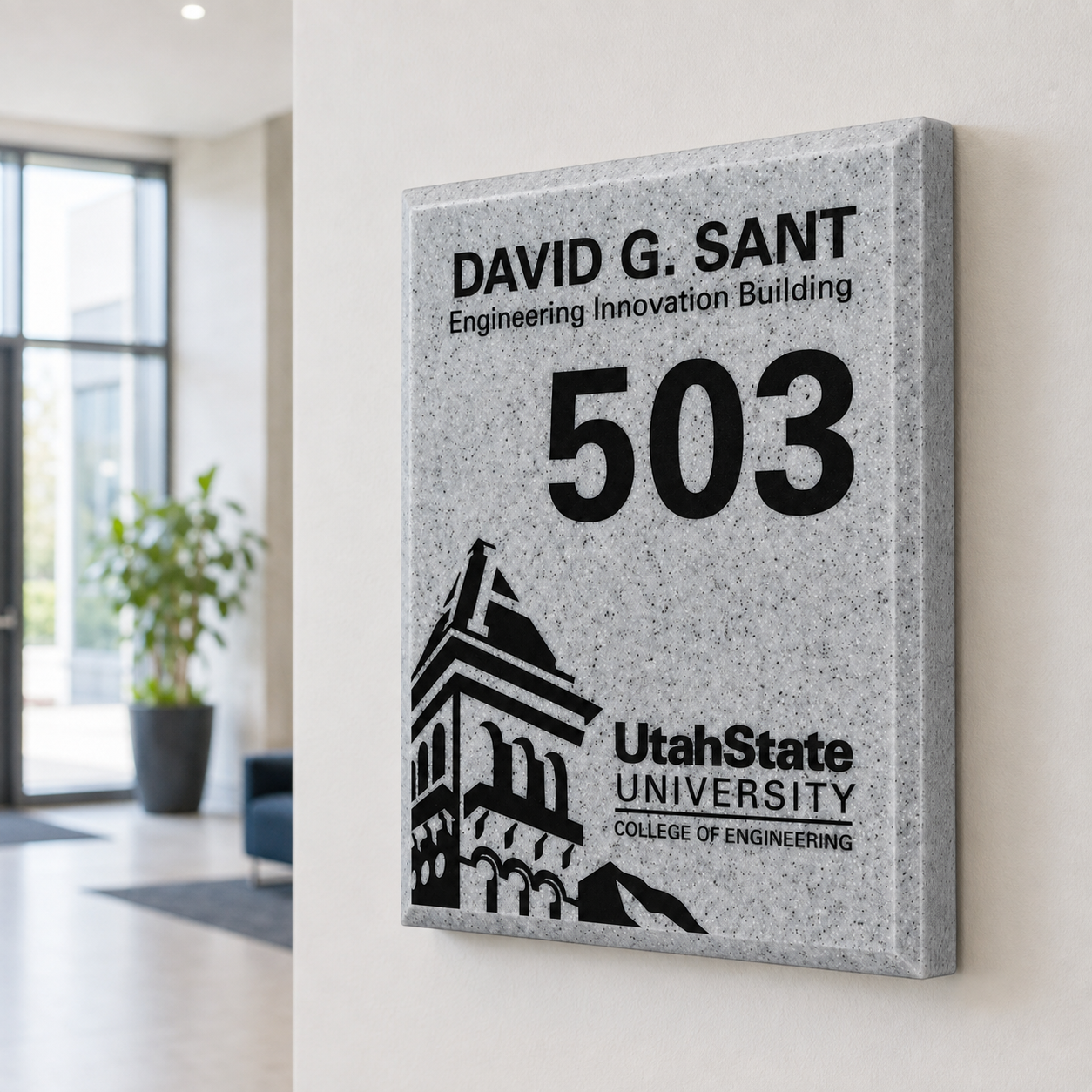 AcrylaStone Indoor & Outdoor Plaque