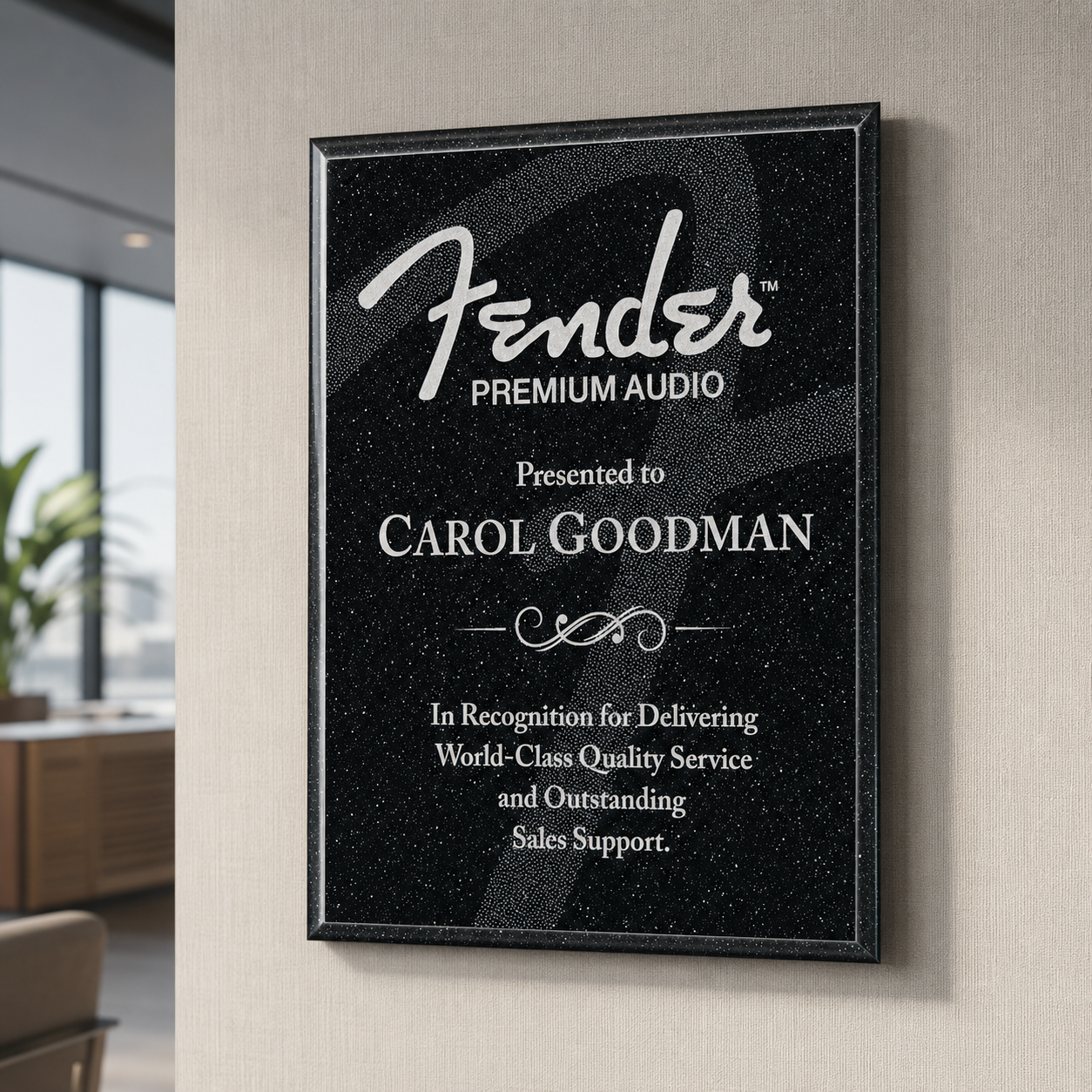 AcrylaStone Indoor & Outdoor Plaque