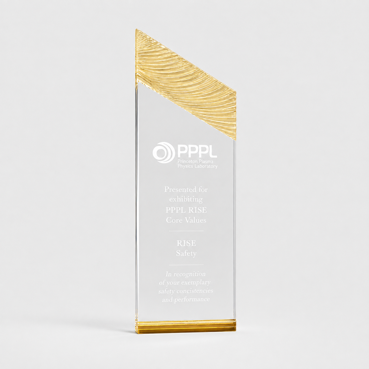 Carved Tower Acrylic Award