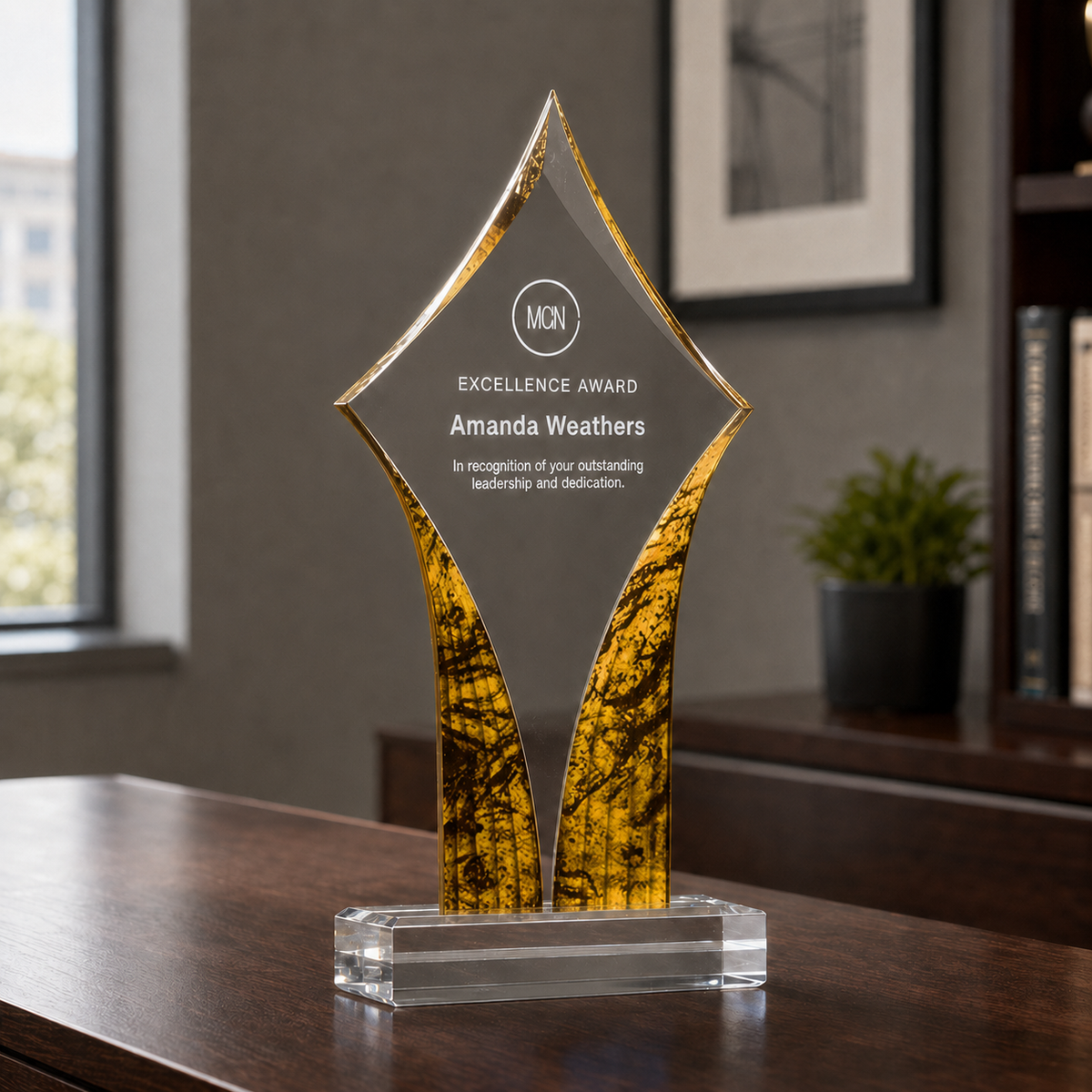Diamond Acrylic Award
