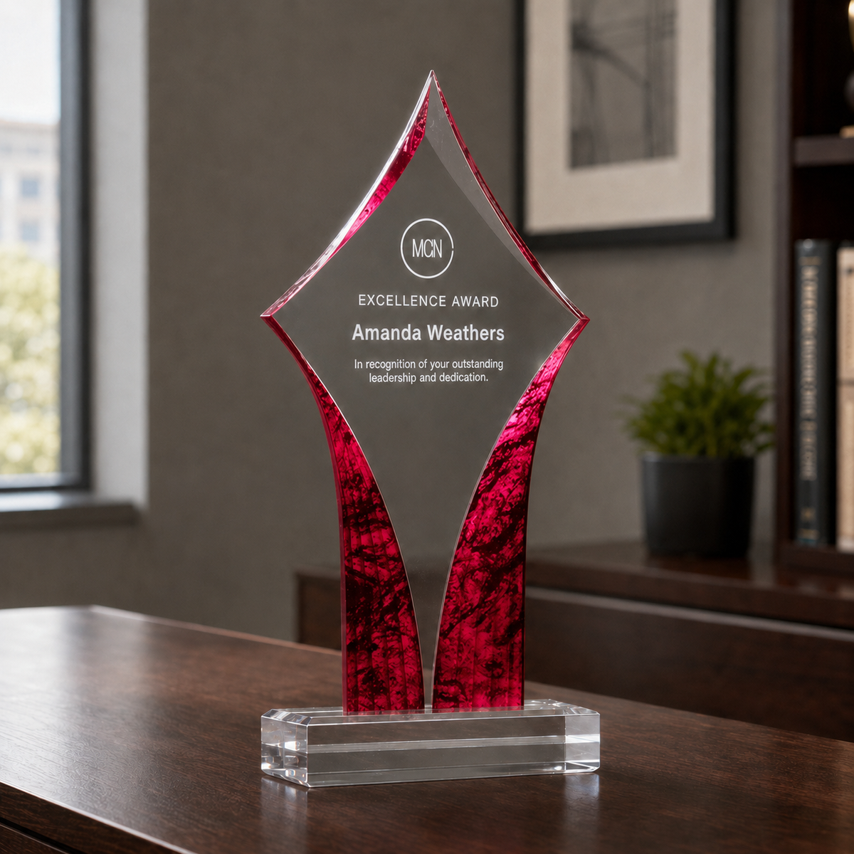 Diamond Acrylic Award