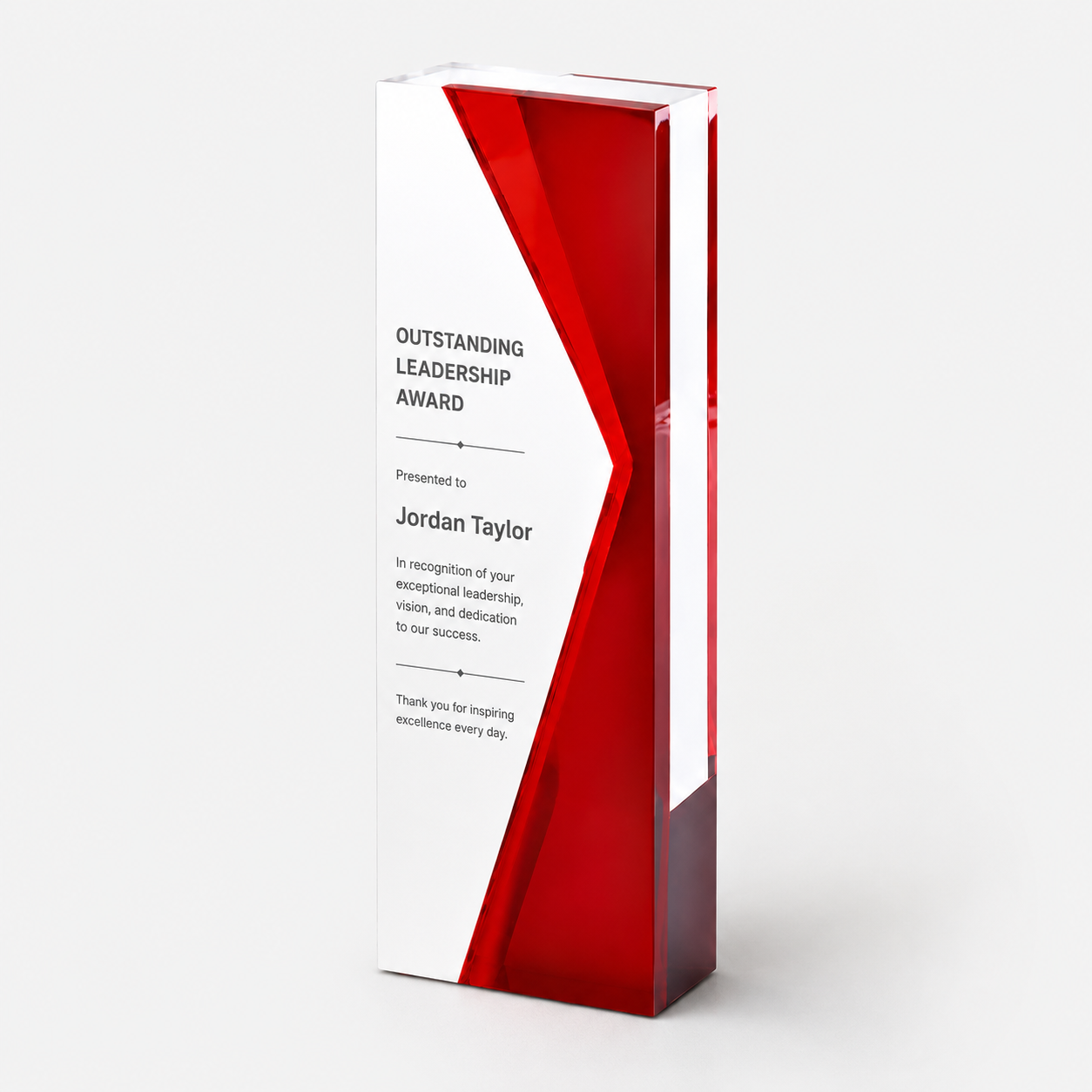 Arrow Tower Poly-Resin Award
