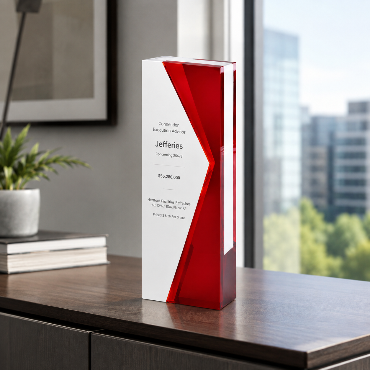 Arrow Tower Poly-Resin Award