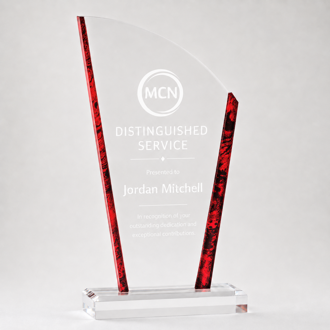 Avanti Marble Edge Acrylic Award