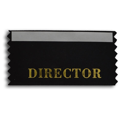 Director stock badge ribbon