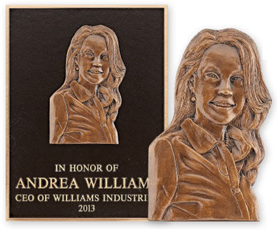 Traditional Bronze and Aluminum Plaques