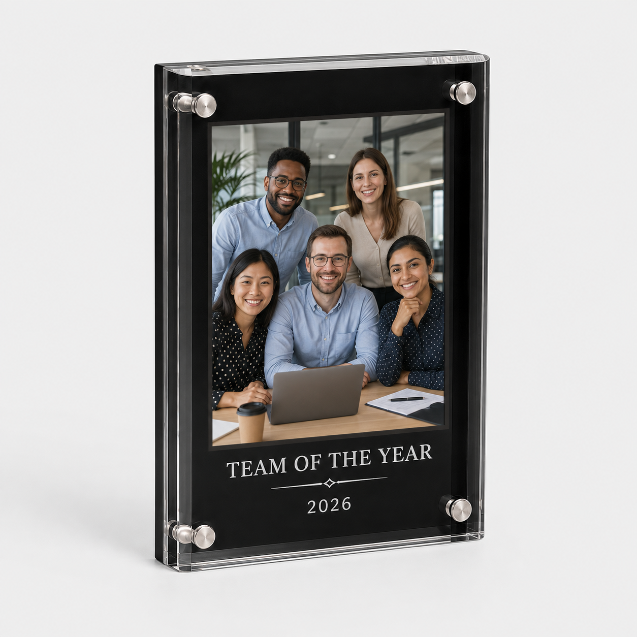 Black Magnetic Acrylic Award