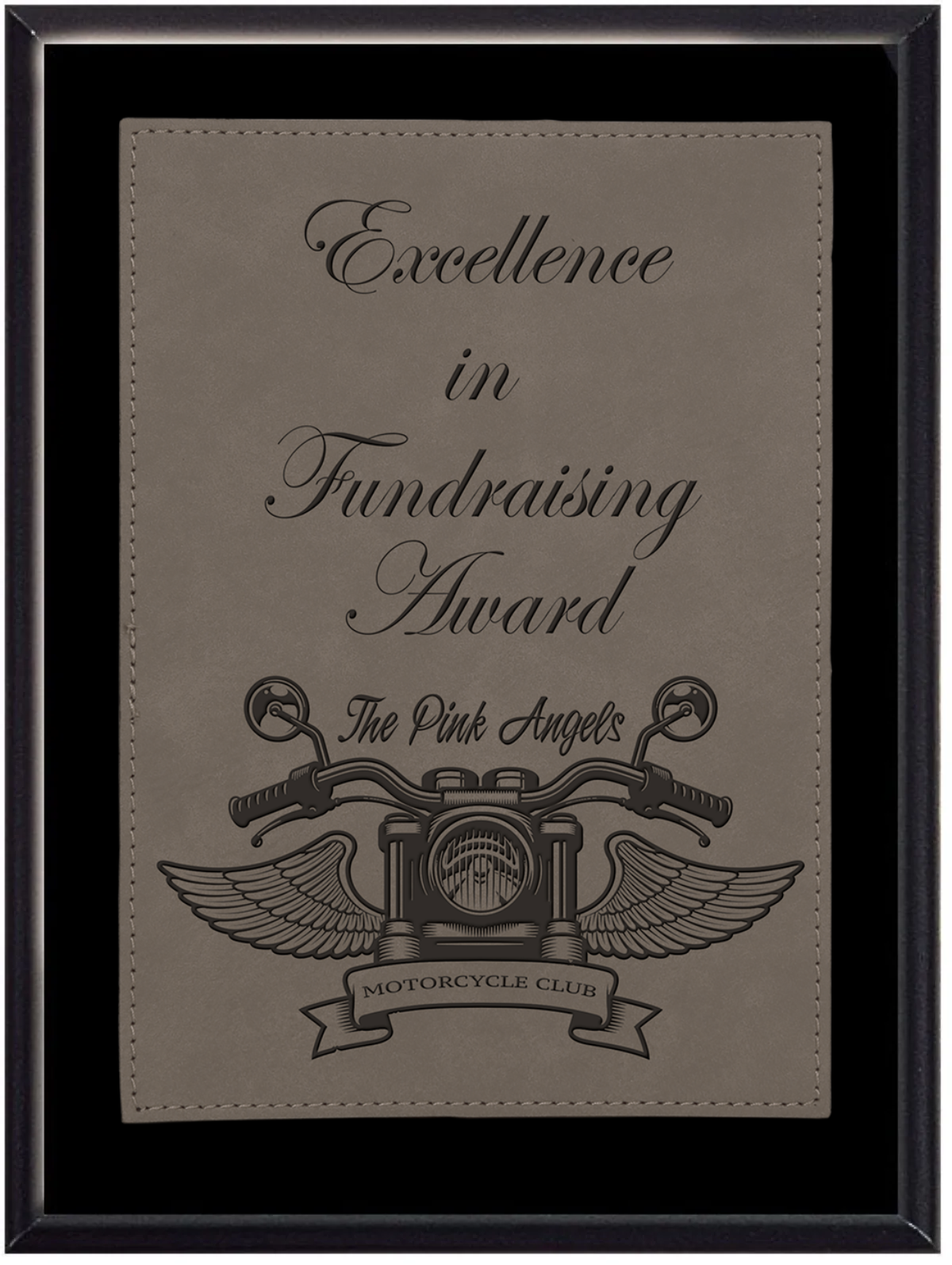 Classic Laserable Leatherette Plaque