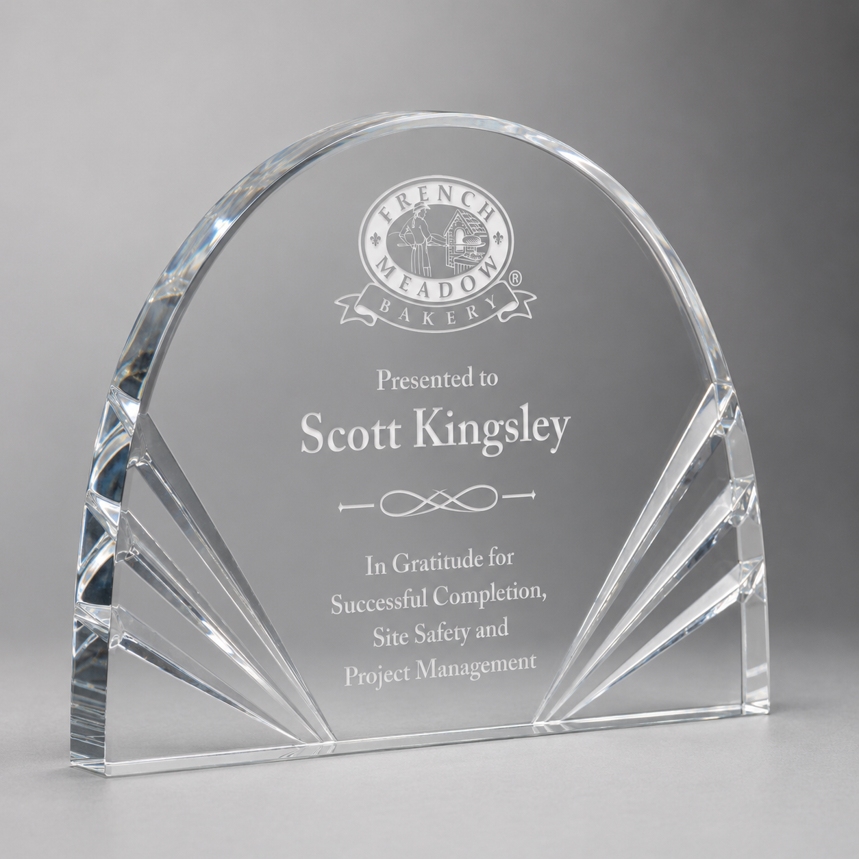 Bravo Acrylic Award