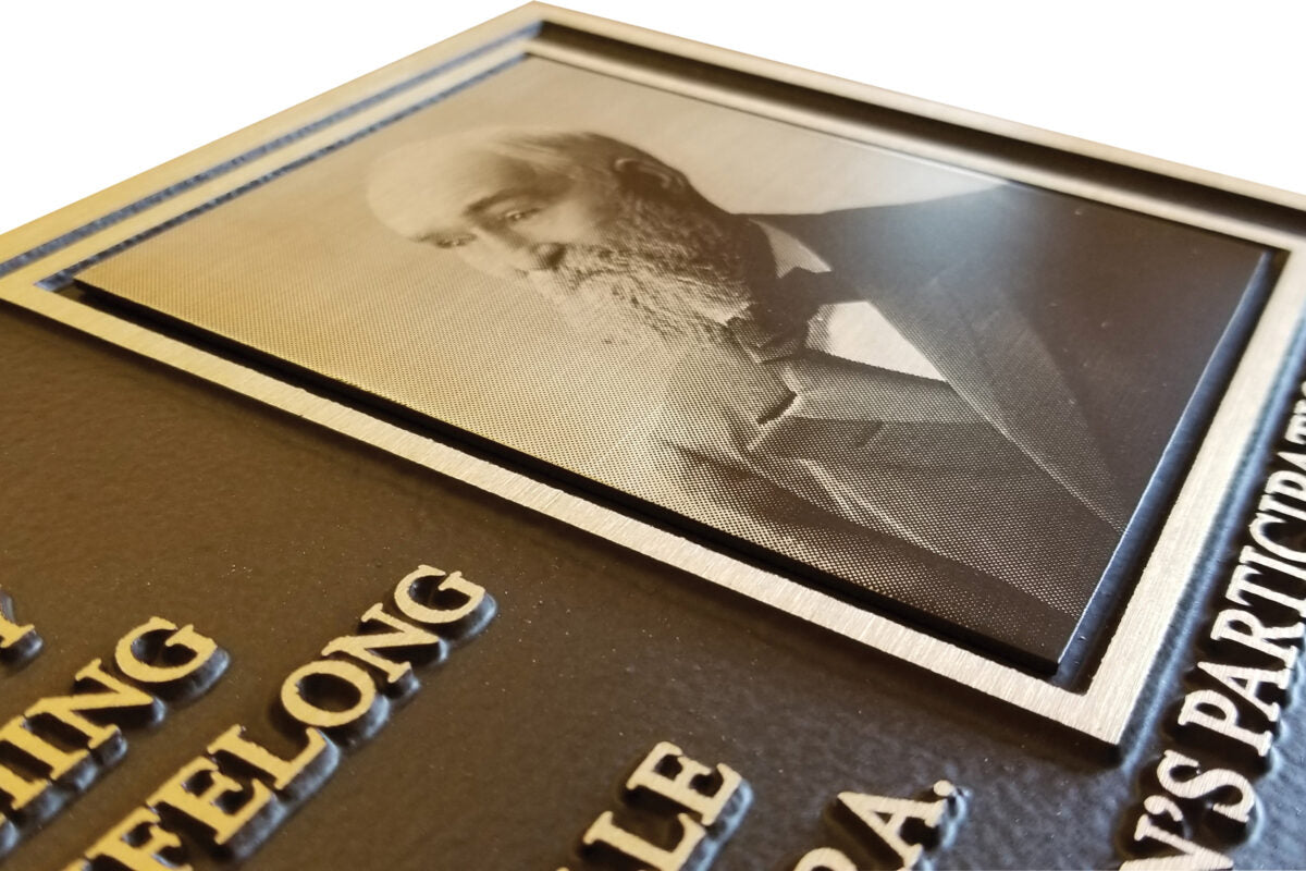 Traditional Bronze and Aluminum Plaques