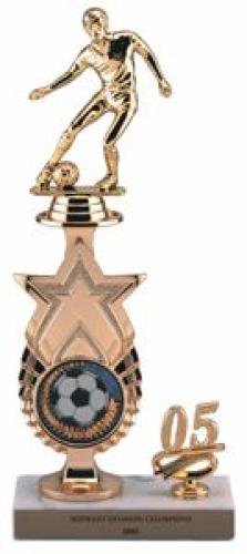 Exclusive Star Riser Award Trophy with trim