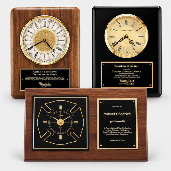 Wall Clocks & Clock Plaques