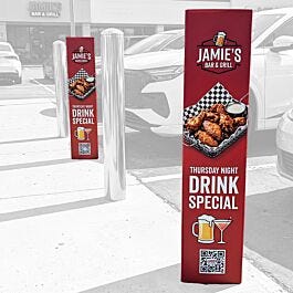 Bollard Signs